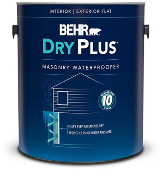 베어 드라이플러스 베란다 방수페인트 지하방수 곰팡이 방지 기능, 1L, 1개