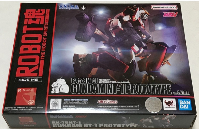 ROBOT魂 RX-78 NT1 ver. ANIME 鋼彈 NT-1 ALEX 動畫配色 完成品 萬代, 1個