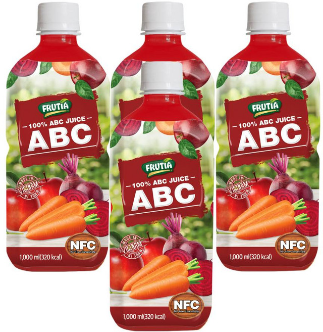 메이준뉴트리 NFC 착즙 비엣퓨어 ABC 주스, 1L, 4개