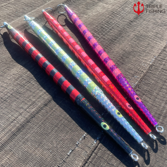 트리프 대구 스피드 롱 봉메탈 대구메탈 부시리 방어 400g 450g 500g 롱지그 봉돌 지깅, 1개, 1개입