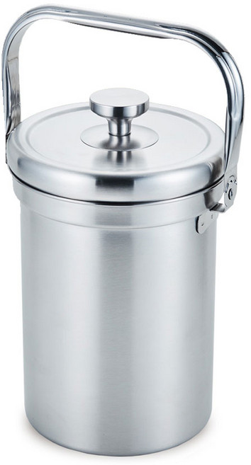 리빙스테이션 올스텐 음식물쓰레기통 3L 쓰레기통 냄새차단, 스텐, 1개