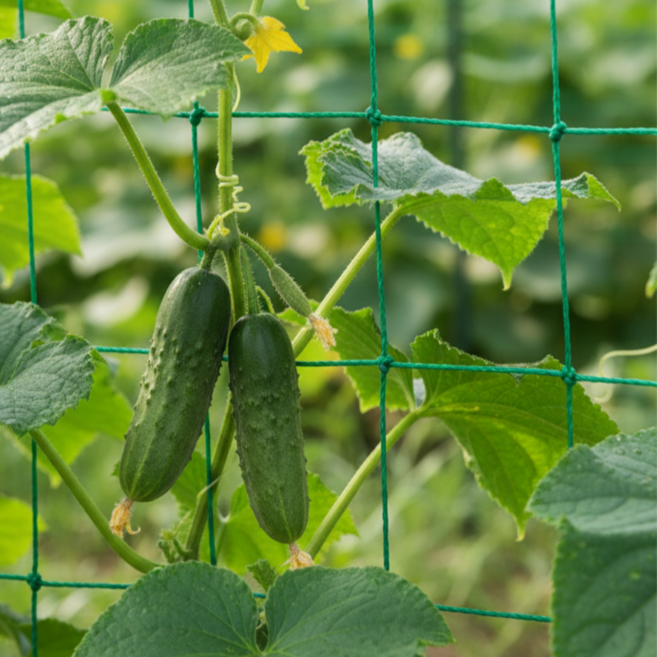 농사용 그물망 과수 유인끈 참외망 넝쿨 지지대 텃밭 그물 가지 오이 토마토 유인 유인줄, 1개
