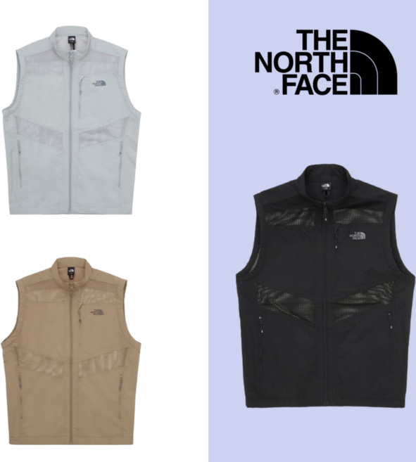 매장정품 노스페이스 공용 조끼 봄 여름 메시 소재 냉감 등산 낚시 플라이 베스트