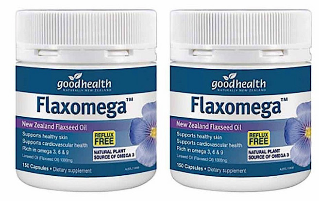 Good Health FlaxOmega 굿헬스 플랙스 오메가 150캡슐 2팩, 2개, 150정