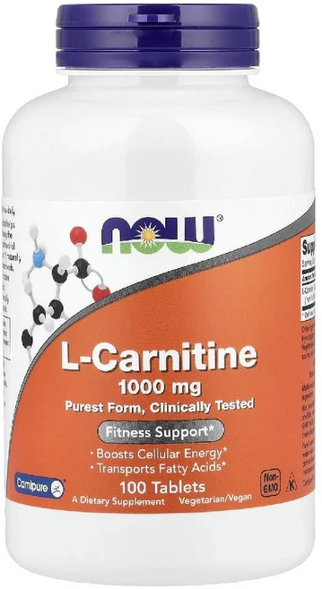 NWF l-카르니틴 Carnitine 1000mg 100정 1개 - 쿠팡