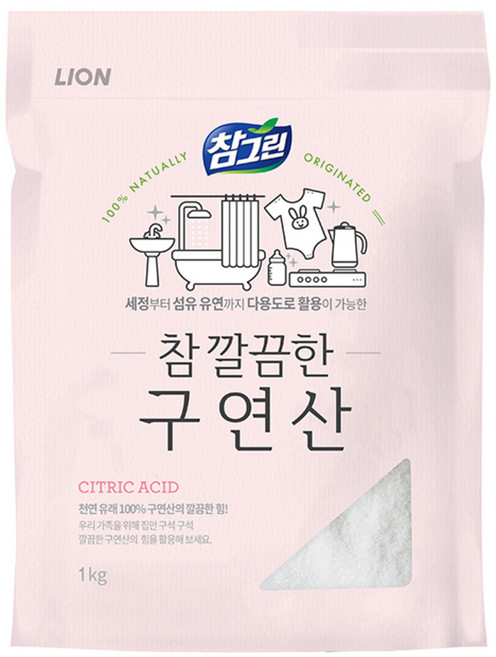 참그린 참 깔끔한 구연산 주방세제, 1kg, 1개