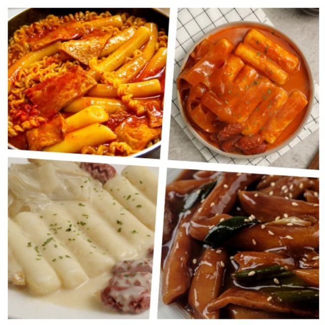 간편조리 맛집 떡볶이 소스 8종 골라담기, 일반떡볶이 짜장맛 분말소스 500g, 1개