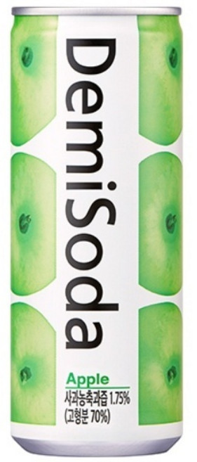 데미소다 애플, 250ml, 60개