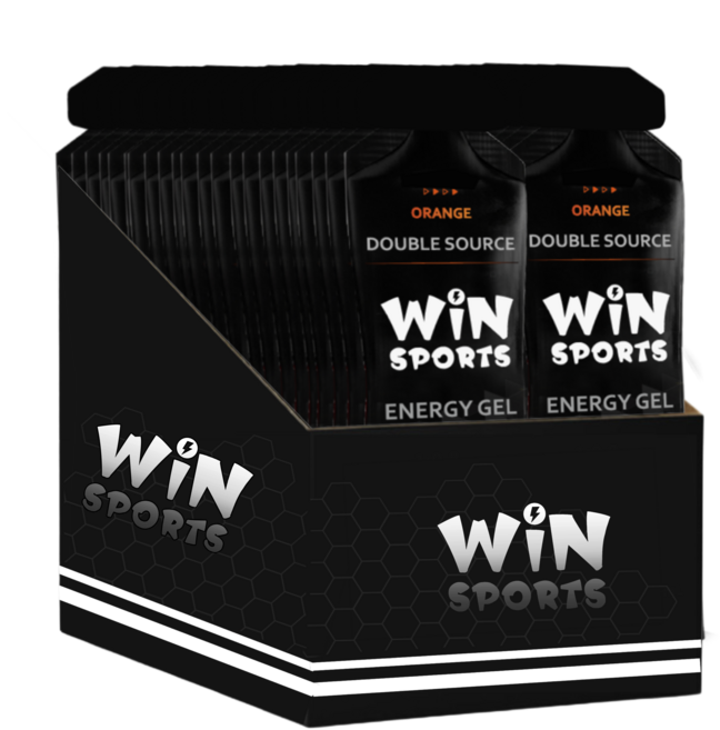 WiN SPORTS 雙效能量果膠 橘子風味, 60ml, 30個