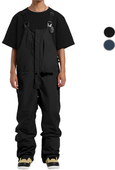 SUB22 스노우보드 바지 보드복 멜빵 조거팬츠