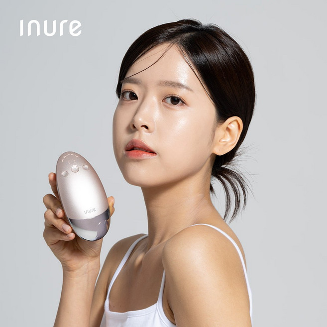 이뉴어 비비도스 페이셜케어 뷰티디바이스 초음파 갈바닉 고주파 EMS 피부 얼굴마사지기, INURE VIVIDOUS