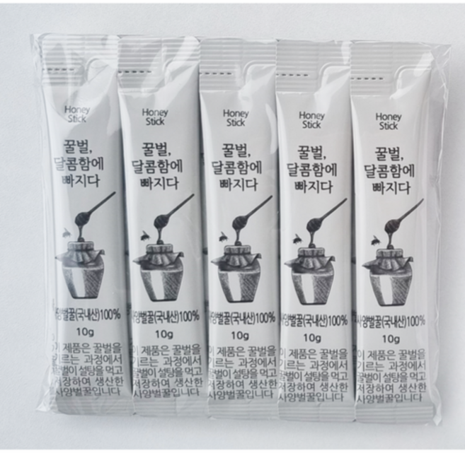 비랩 꿀벌 달콤함에 빠지다, 10g, 1개입, 100개
