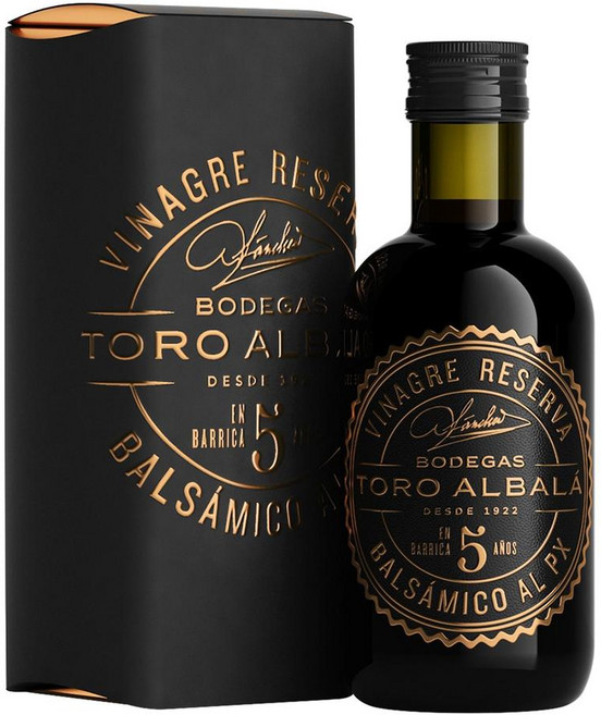 스페인 토로 알바라 5년 숙성 발사믹 리저브 식초 Toro Albala 5 Year Balsamic, 3개, 250ml