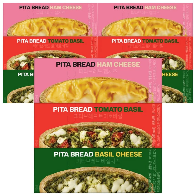 그로서리서울 피타브레드 전체 혼합 든든한 식사대용 간편식 - 쿠팡