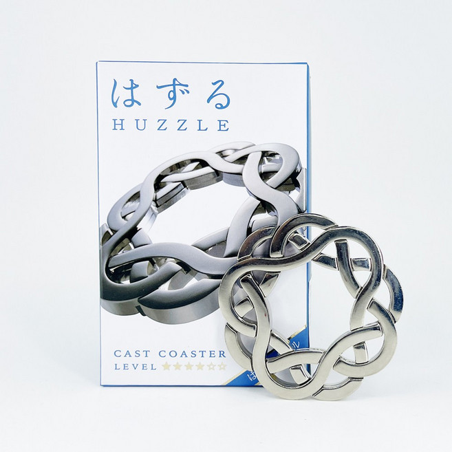 하나야마 캐스트 퍼즐 하즈루 중급 4단계 코스터