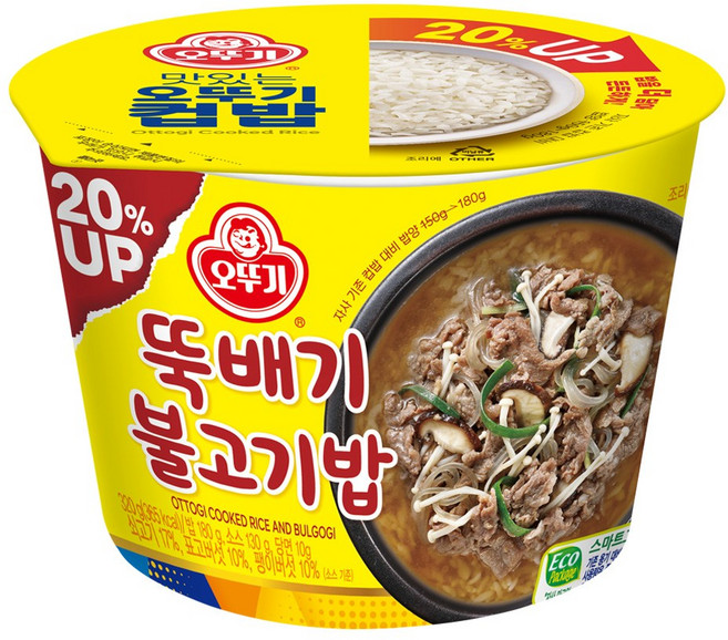 오뚜기 컵밥 12종 김치참치+제육+오삼불고기+매콤낙지+춘천닭갈비+햄버그+알밥+돌솥비빔+뚝배기불고기+차돌강된장+불닭마요+참치마요, 180g