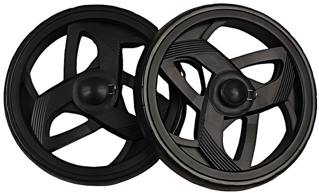 알루미늄 시장캐리어 접이식카트 쇼핑 바퀴달린장바구니 핸드 손수레 가방 장보기 구루마 마트, 바퀴2P 특대형(교체용), 1개