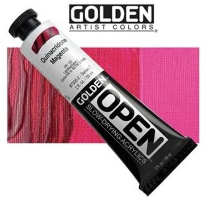 골덴 오픈 아크릴 물감 59ml 낱색 / 옵션선택, 7130 C.P. Cad Yellow Me