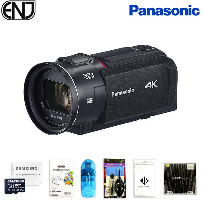 국내정품 파나소닉 캠코더 HC-VX3+삼성 메모리 128GB+5종 패키지 / ENJ