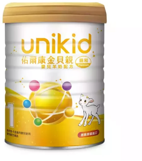 佑爾康金貝親 嬰兒羊奶配方 原裝進口寶寶成長首選, 800g, 1個