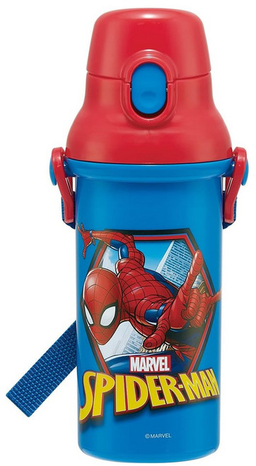 마블 스파이더맨25 항균 다이렉트 보틀 480ml, 스파이더맨, 1개