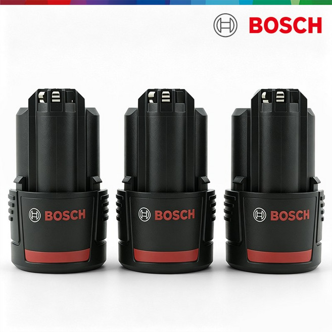 보쉬 GBA12V30 / 10.8V 12V MAX 3.0Ah 리튬이온 배터리, 3개