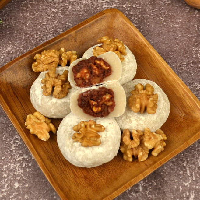 통팥앙금 호두찹쌀떡 50g 개별포장 10개입, 10개