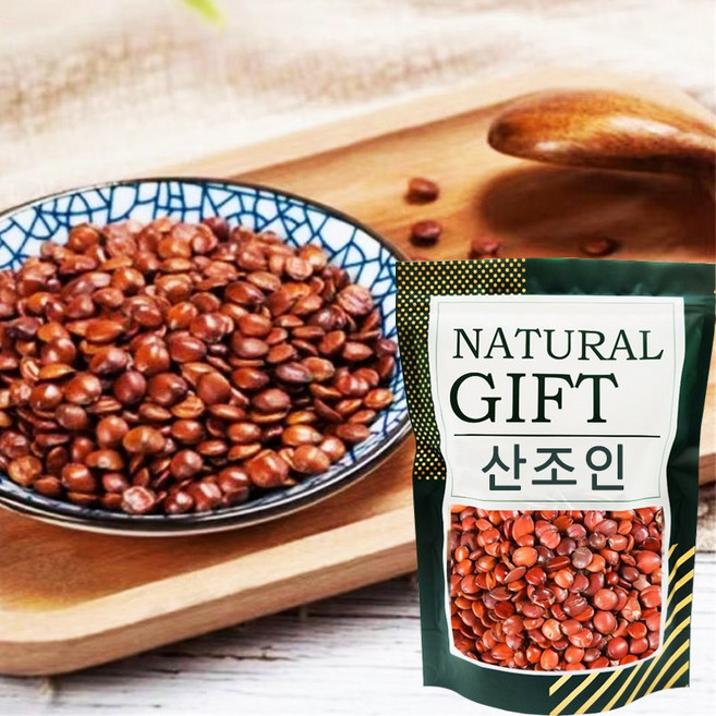 OKYAIOS 볶음 산조인 한방재료, 3개, 1kg