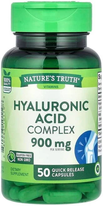 Nature's Truth 히알루론산 복합체 빠른 방출 캡슐 50정 Truth (네이처스 트루스), Nature's Truth, 히알루론산 복합체, 900, 1개 - 쿠팡