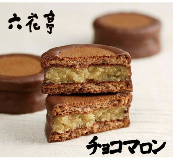 삿포로 롯카테이 초코 마롱 케이크 6개입 / 일본 디저트, 1개