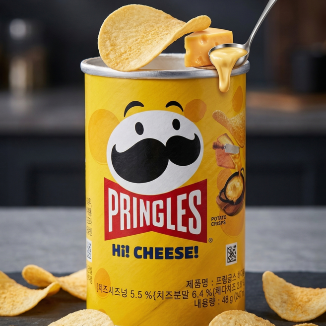 프링글스 하이치즈, 1개, 48g