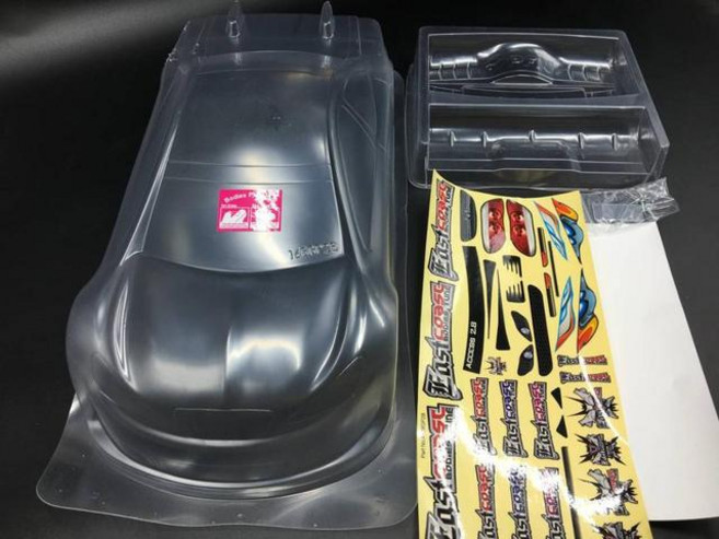 1/10 스케일 온로드 전기 니트로 드리프트 RC 카 바디 쉘 Kyosho FW06 Tamiya TT01 HPI RS4 GT GTR35 Redcat FS HSP 레이싱, [01] a, 1개