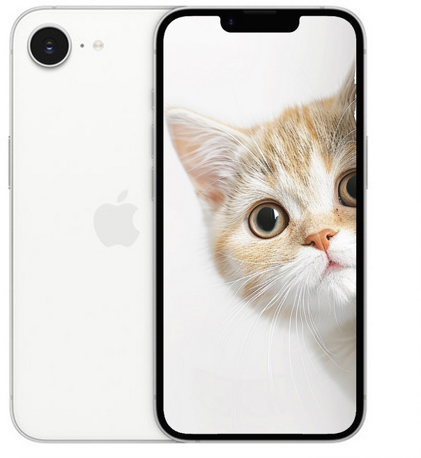 i/폰16e 미개봉 새제품, 256GB, 아이폰 16e White