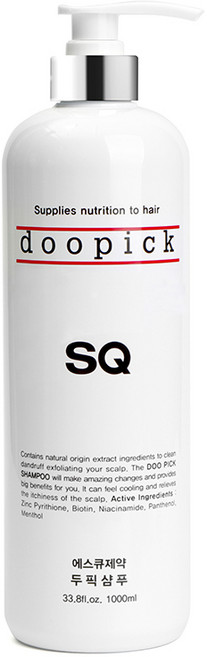 에스큐제약 두픽 비듬샴푸, 1L, 1개