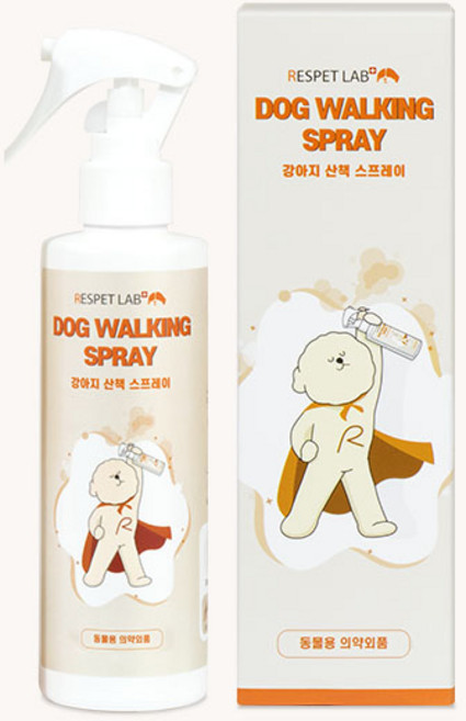 리스펫 강아지 산책 스프레이, 혼합색상, 1개