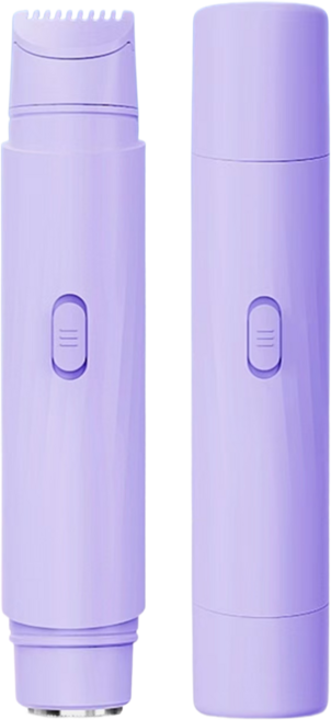 Type-C 여성 전기면도기 방수 모근제거기 브라질리언 제모기 비키니라인 면도기, 보라색, 1개