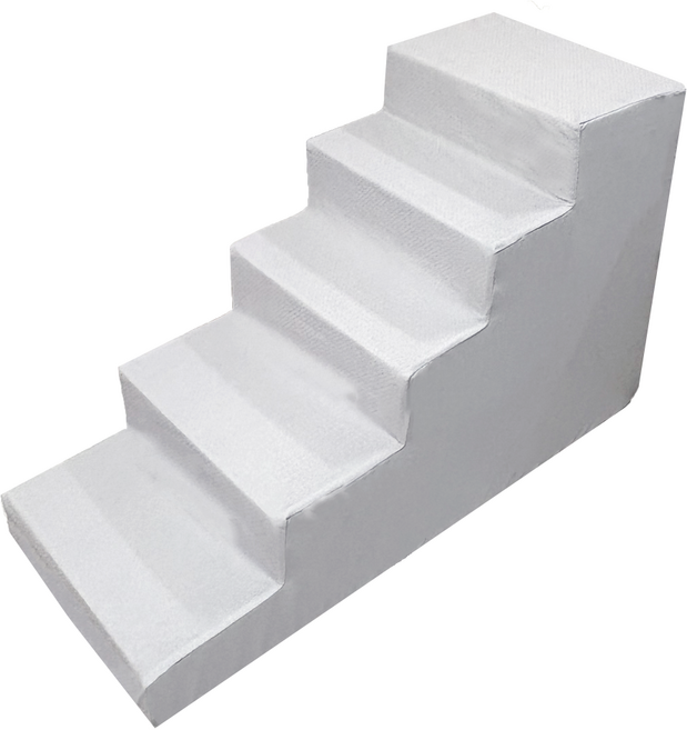 8DECO 강아지계단 5단 60cm 펫스텝 애견계단 그레이계단, play5 논슬립 클라우드 그레이, 1개