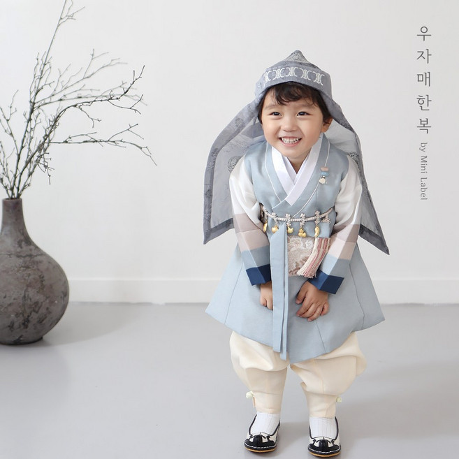 5위 - 우자매한복 도훈 하늘 남아한복(백일 1~15호)