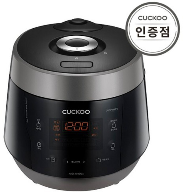 공식 쿠쿠 CRP-P0660FD 6인용 열판 전기압력밥솥, 없음, 없음