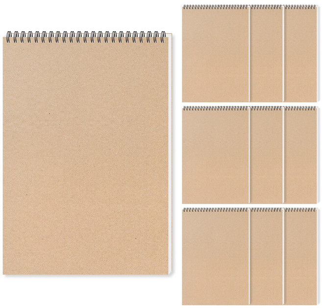 클라리온 크로키북 드로잉북 무지 스케치북 170g, 상철, 10권, 16절