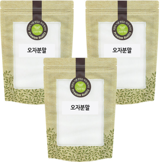 오자 분말 가루 300g x 3팩 (총 900g), 단품, 1세트
