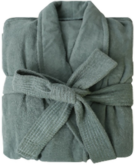 송월타월 40수 라이트 가운 호텔 목욕가운 XL, 1개, 그린