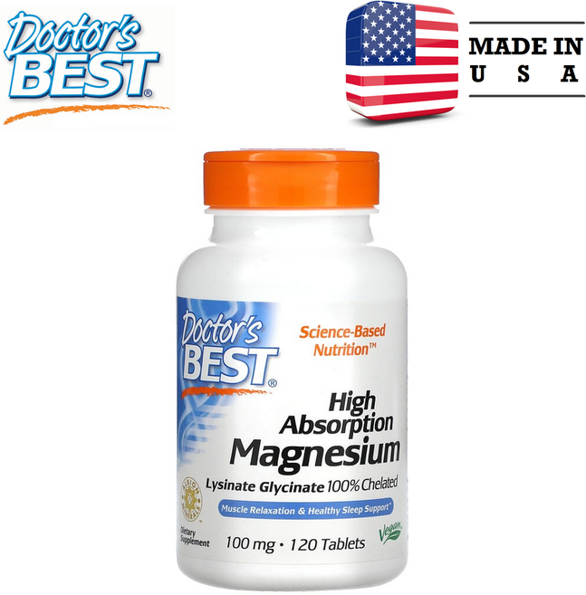 닥터스베스트 고흡수 마그네슘 100mg 120정, 1개