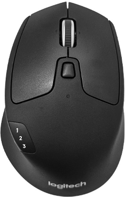 로지텍 M720 Triathlon 멀티 컴퓨터 무선 마우스, M-R0062, 블랙