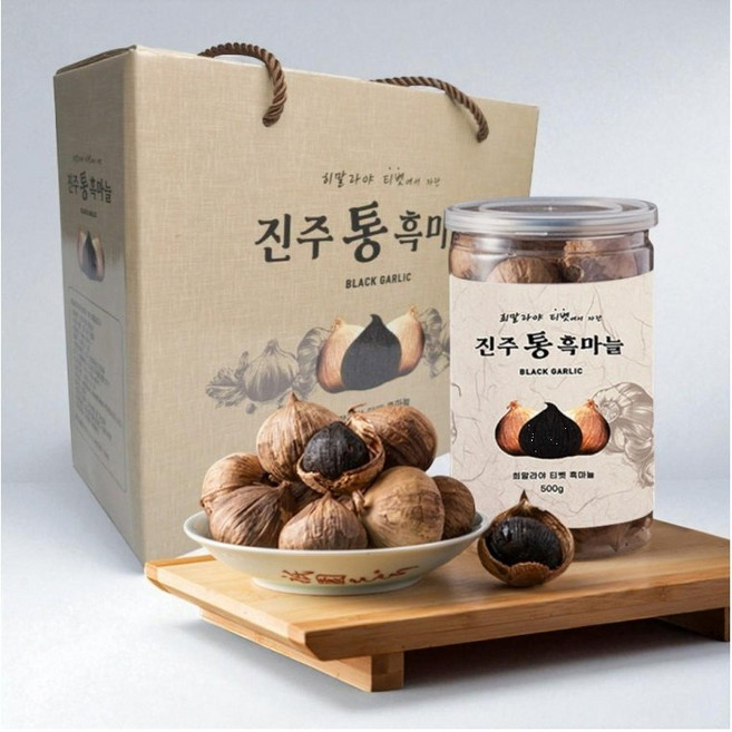 [깜짝쎼일]한 톨 마늘 통 흑마늘 건강 선물세트 neo595, 단품