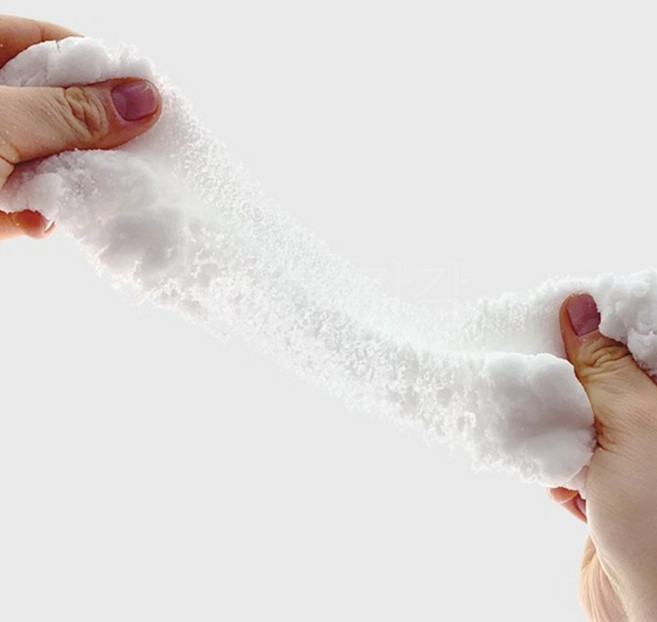 구름 슬라임 만들기 DIY 키트 클라우드 눈꽃파우더 재료 세트