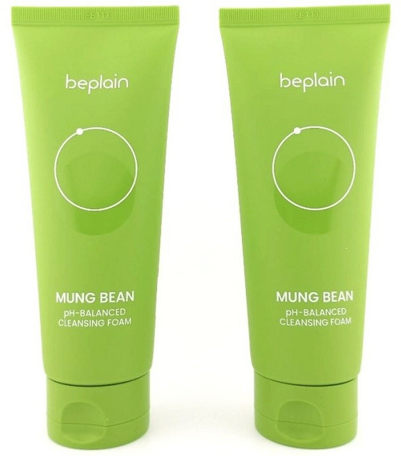 비플레인 녹두 약산성 클렌징폼 대용량, 320ml, 1개