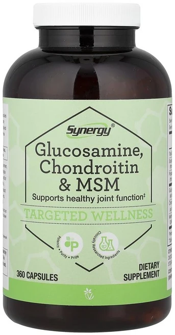 비타코스트 시너지 글루코사민 콘드로이친 & MSM Vitacost Synergy® Glucosamine Chondroitin & MSM 360정, 1개 - 쿠팡