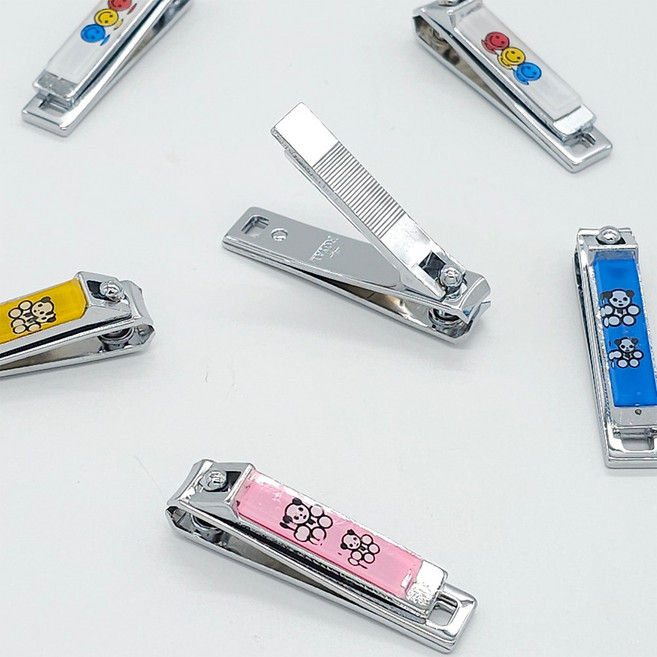 국산 손톱깎이 미니 네일케어 손톱정리, 1개, 랜덤색상