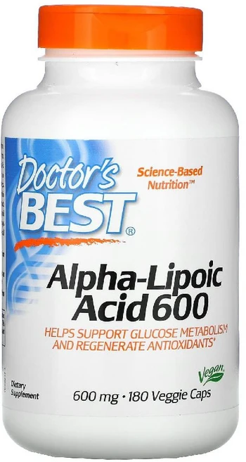 알파리포산 ALA 알리포산 티옥트 산 닥터스베스트 600mg 180정 2개 - 쿠팡